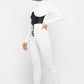 Leather Corset Jumpsuit - Wäre Rare