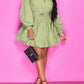 NOTCHED BALLOON DRESS Wäre Rare Trend