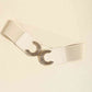 Double C Buckle Elastic Belt Wäre Rare Trend