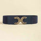Double C Buckle Elastic Belt Wäre Rare Trend