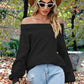 Off-Shoulder  Dropped Shoulder  Sweater Wäre Rare Trend