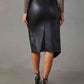Twist Detail High Waist Skirt Wäre Rare Trend