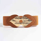 Alloy Leaf Buckle Elastic Belt Wäre Rare Trend