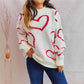 HEART PATTERN SWEATER Wäre Rare Trend