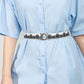 Toggle Clasp Elastic Belt Wäre Rare Trend