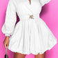 NOTCHED BALLOON DRESS Wäre Rare Trend
