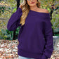 Off-Shoulder  Dropped Shoulder  Sweater Wäre Rare Trend