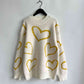 HEART PATTERN SWEATER Wäre Rare Trend
