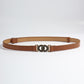 Alloy Buckle PU Belt Wäre Rare Trend