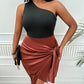 PLUS TIED SLEEVELESS DRESS Wäre Rare Trend