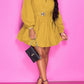NOTCHED BALLOON DRESS Wäre Rare Trend