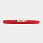 Zinc Alloy Buckle PU Leather Belt Wäre Rare Trend