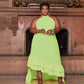 Plus Ruffled Maxi Dress - Wäre Rare