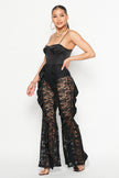 Lace Cami Jumpsuit - Wäre Rare