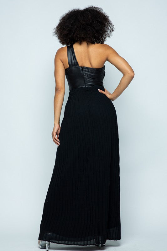 Leather Maxi Dress - Wäre Rare