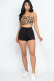 Leopard Tube Top and Shorts Set - Wäre Rare