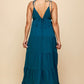 Spaghetti Straps Tie Maxi Dress - Wäre Rare