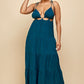 Spaghetti Straps Tie Maxi Dress - Wäre Rare