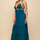 Spaghetti Straps Tie Maxi Dress - Wäre Rare