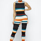 Stripe Multi Rib Jumpsuit - Wäre Rare