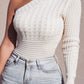 Sexy One Shoulder Sweater - Wäre Rare