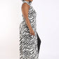Zebra Maxi Top - Wäre Rare