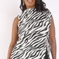 Zebra Maxi Top - Wäre Rare